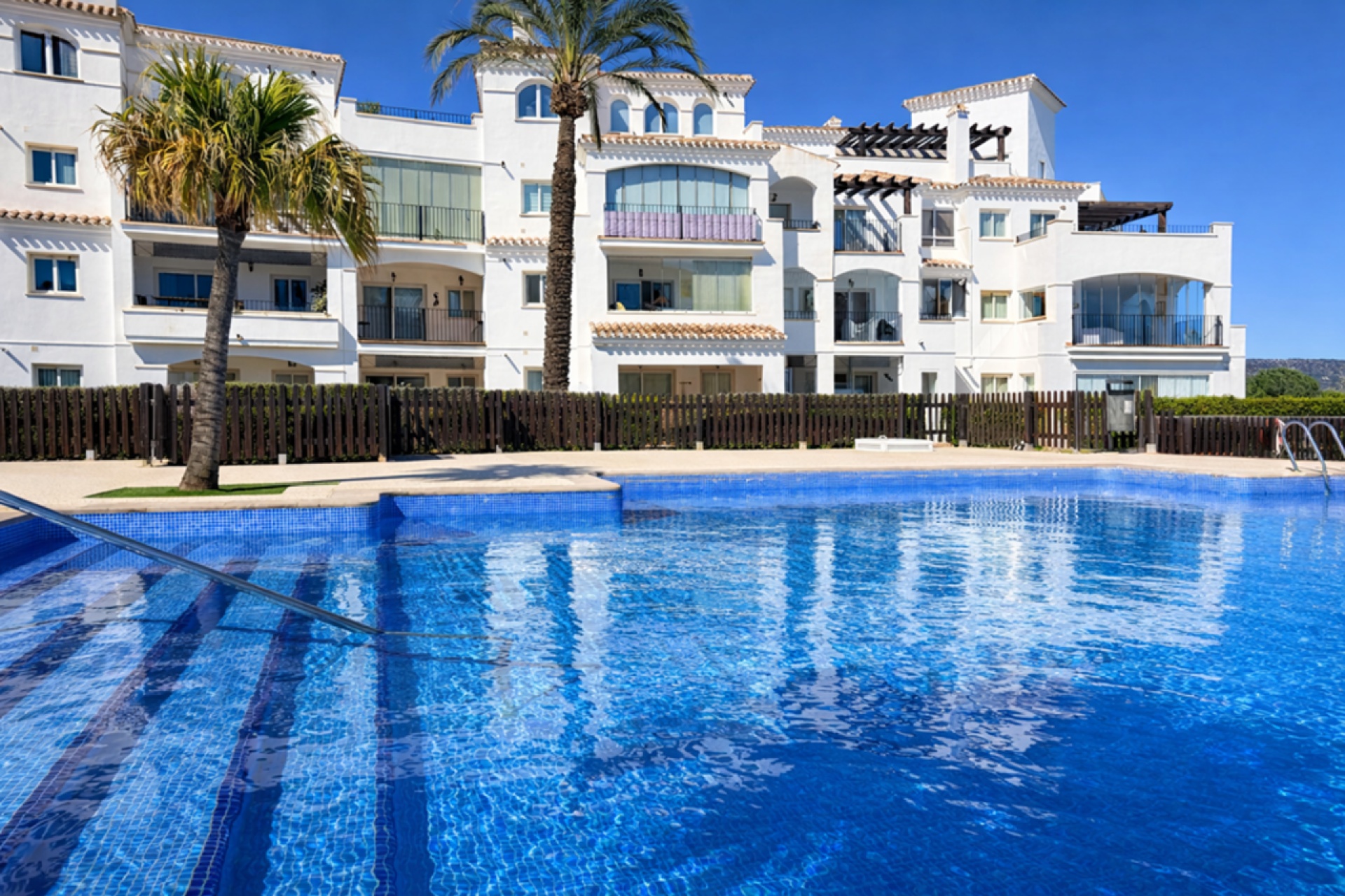 Bright living room apartment Hacienda Riquelme Murcia
