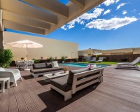 Jardín grande con terraza Altaona villa