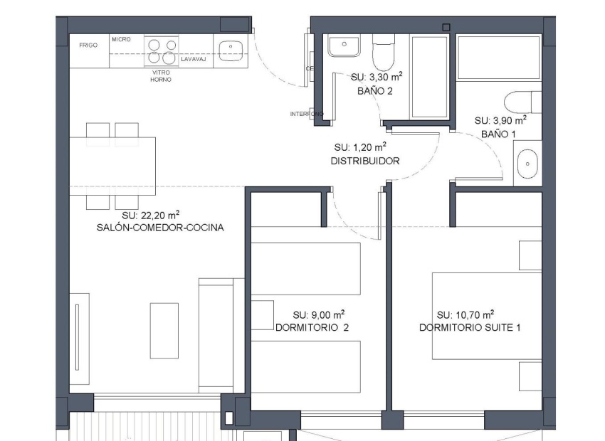 New Build - Apartment - Benijofar