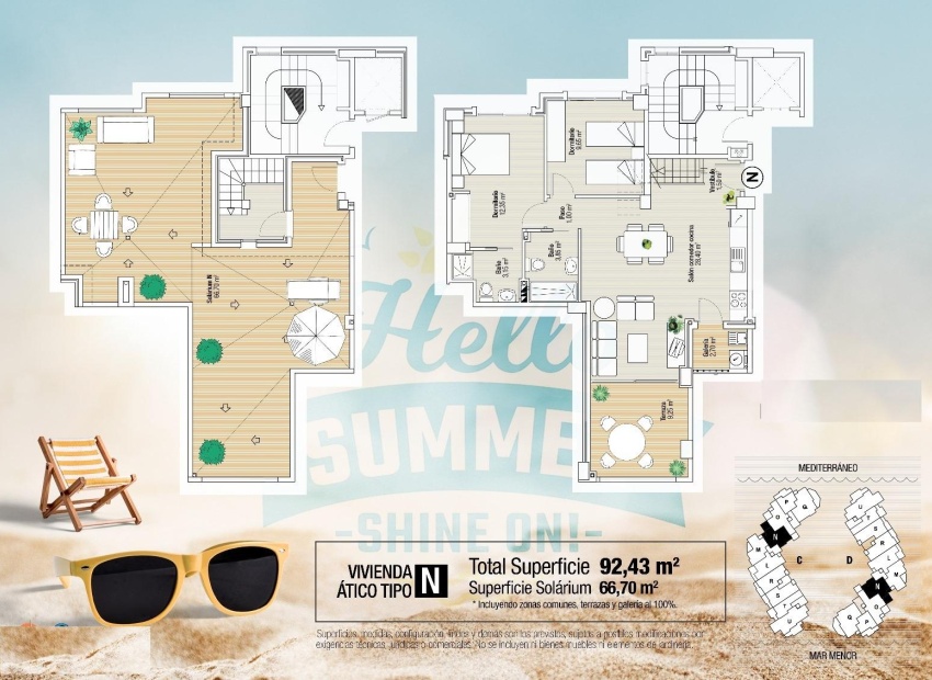 New Build - Apartment - La Manga del Mar Menor - Mar Menor