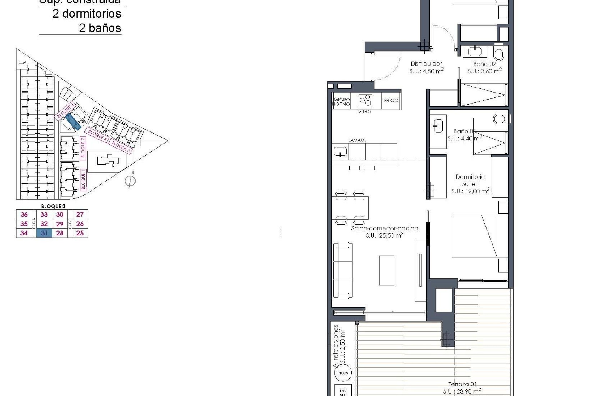 New Build - Apartment - Mar Menor - Los Alcazares