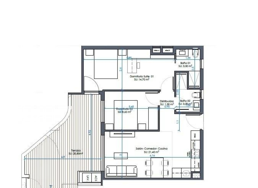 Nieuwbouw Woningen - Apartment - Guardamar del Segura
