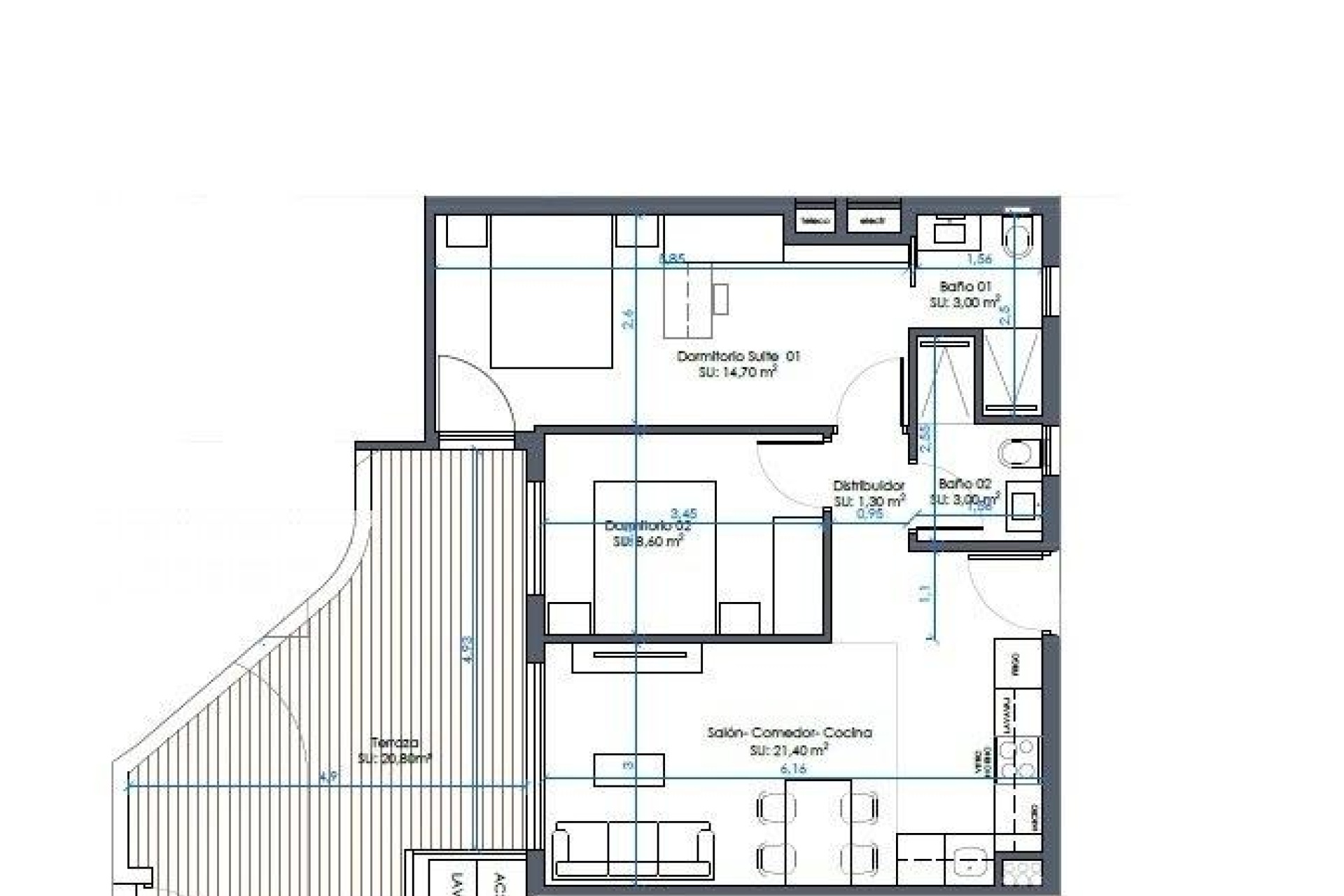 Nieuwbouw Woningen - Apartment - Guardamar del Segura