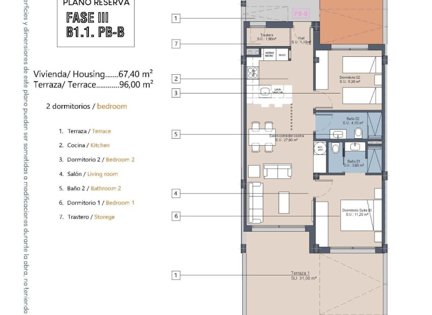 Nieuwbouw Woningen - Apartment - Mar Menor - Los Alcazares
