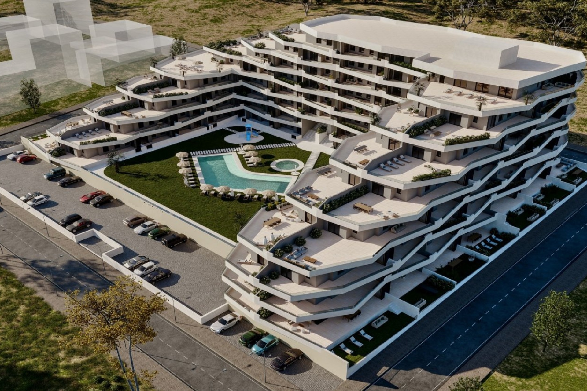 Nieuwbouw Woningen - Apartment - San Miguel de Salinas