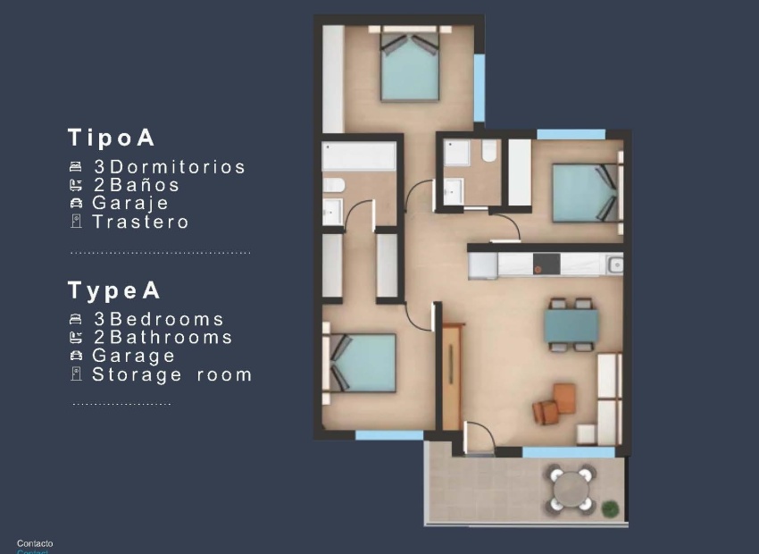 Nieuwbouw Woningen - Apartment - San Pedro del Pinatar - Mar Menor