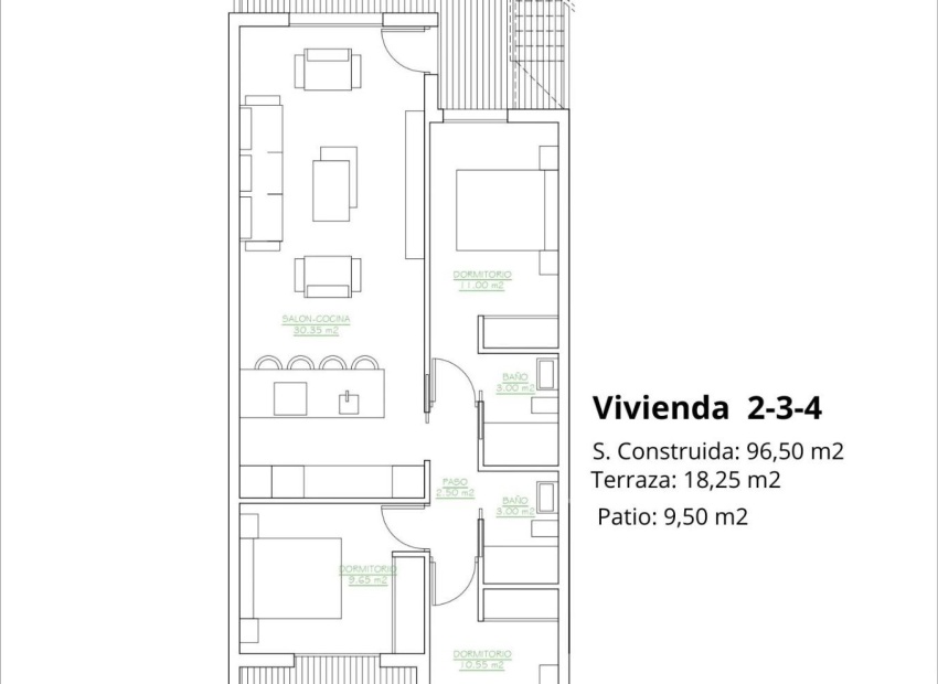 Nieuwbouw Woningen - Apartment - San Pedro del Pinatar - Mar Menor