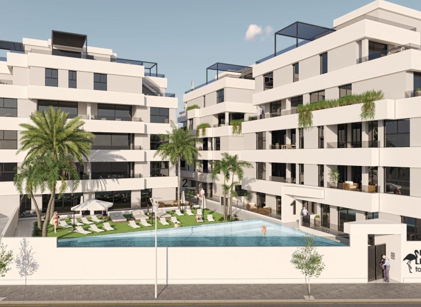 Nieuwbouw Woningen - Apartment - San Pedro del Pinatar - Mar Menor