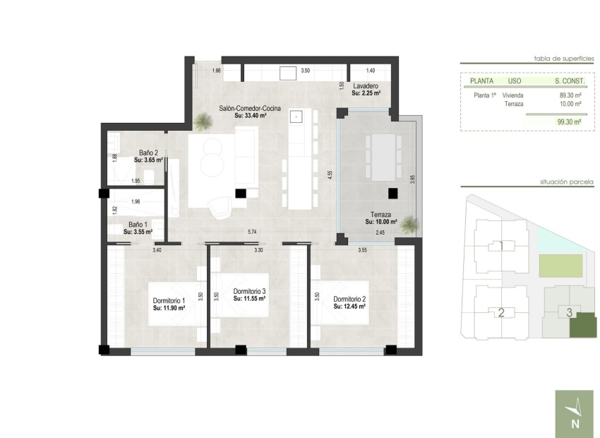 Nieuwbouw Woningen - Apartment - San Pedro del Pinatar - Mar Menor