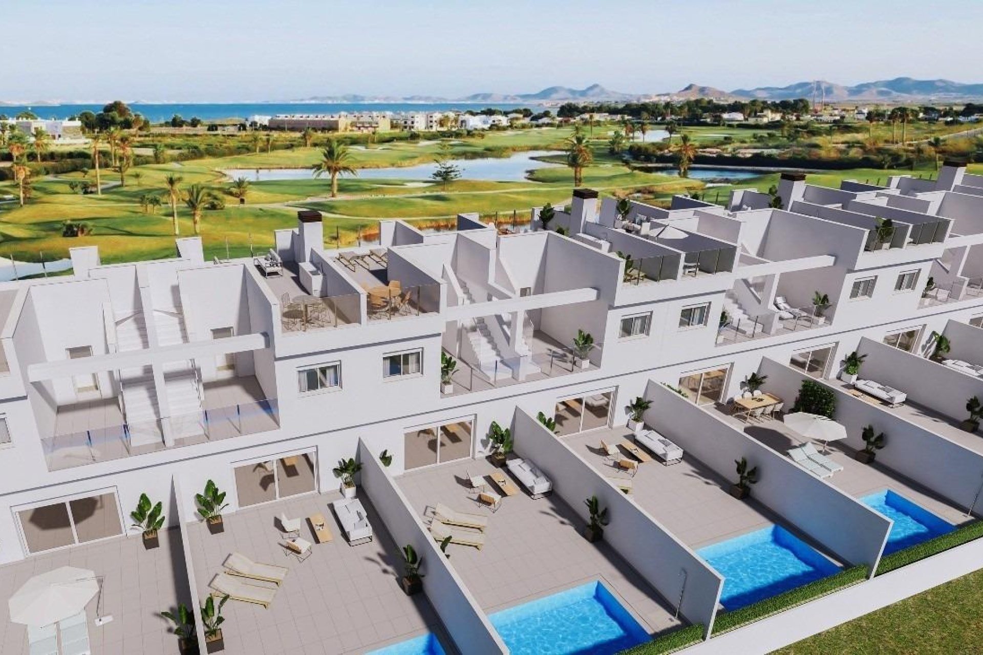 Nieuwbouw Woningen - Herenhuis - Los Alcazares - Mar Menor