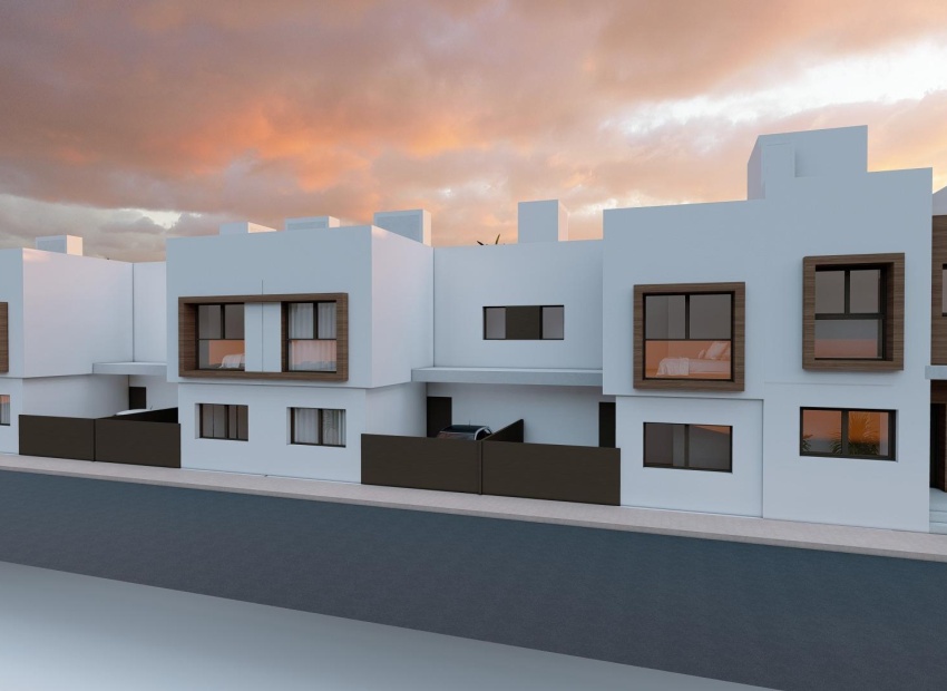 Nieuwbouw Woningen - Herenhuis - Mar Menor - San Javier