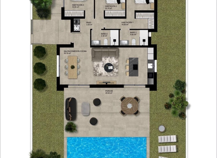 Nieuwbouw Woningen - Villa - Hondón de las Nieves