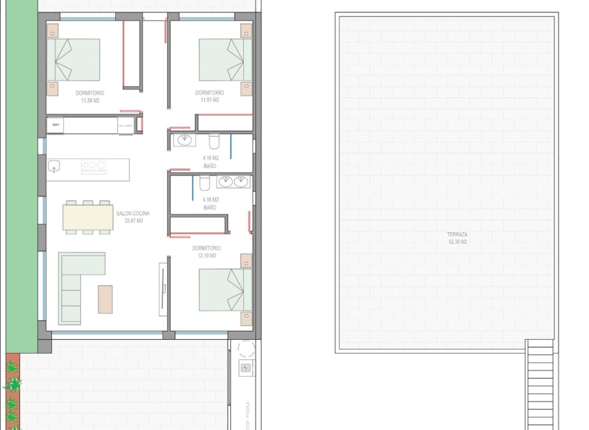Nieuwbouw Woningen - Villa - Los Alcazares - Mar Menor