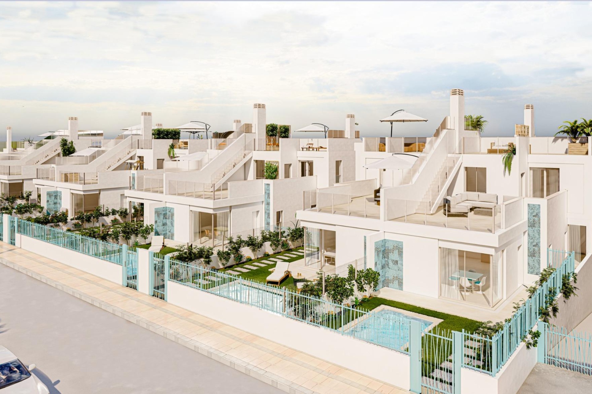 Nieuwbouw Woningen - Villa - Mar Menor - Los Alcazares