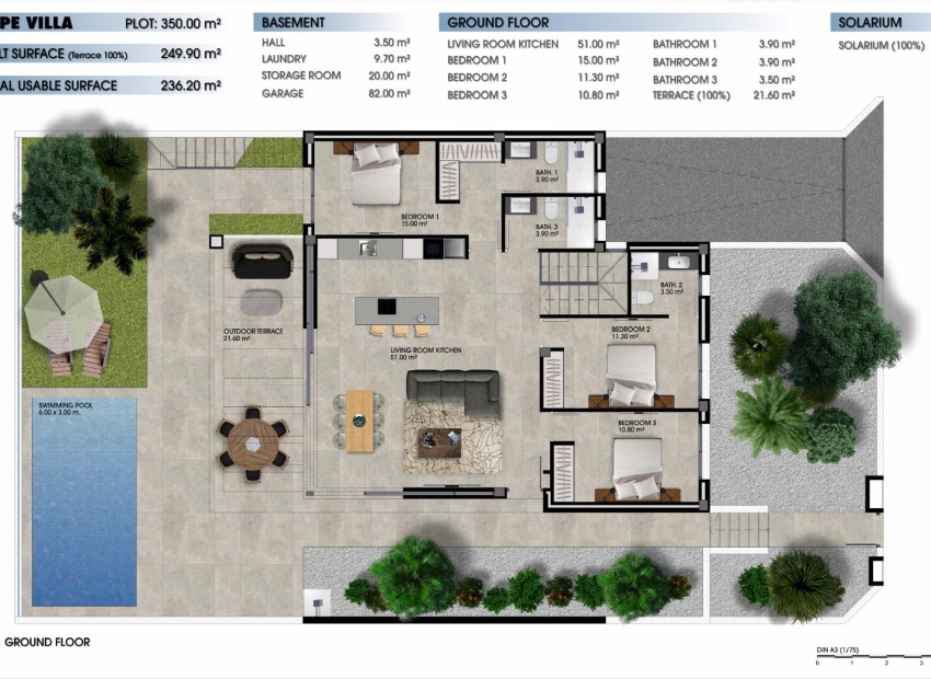 Nieuwbouw Woningen - Villa - Mar Menor - Los Alcazares