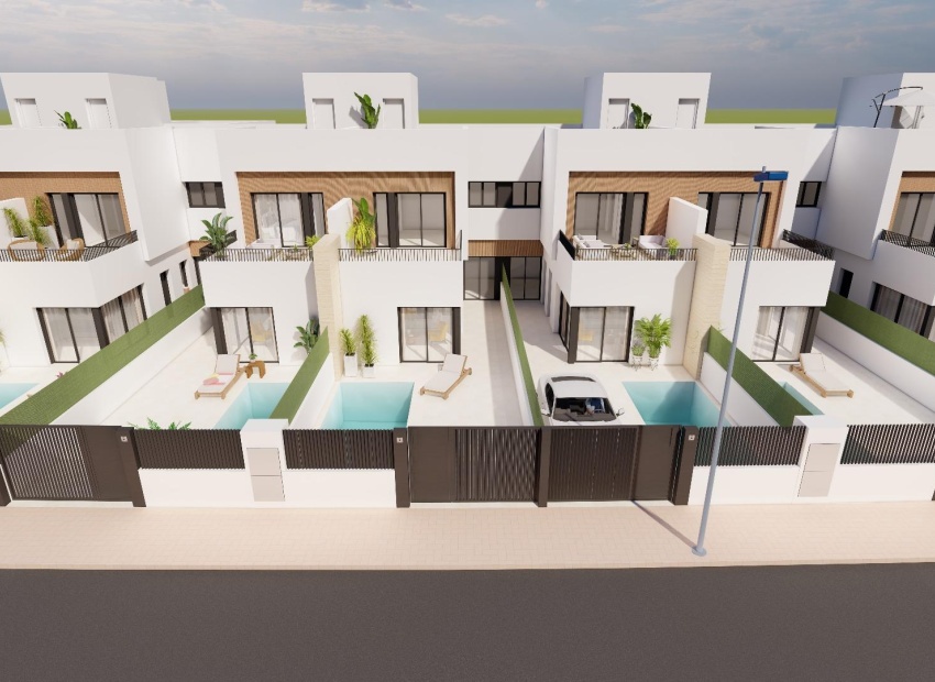 Nieuwbouw Woningen - Villa - Mar Menor - Santiago de la Ribera