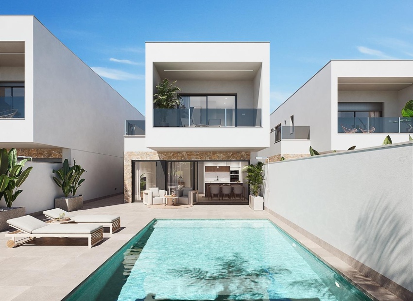 Nieuwbouw Woningen - Villa - San Pedro del Pinatar - Mar Menor
