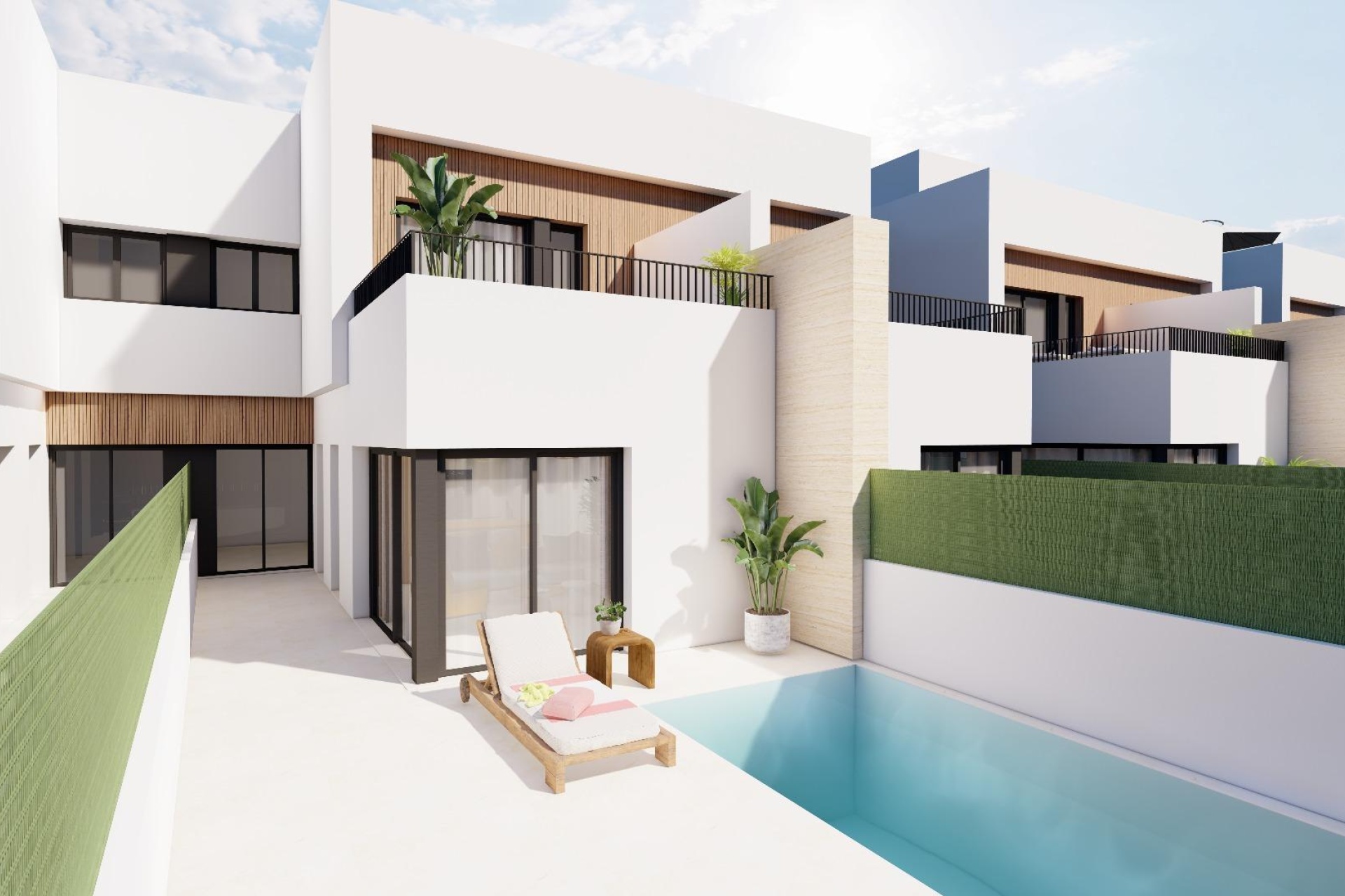 Nieuwbouw Woningen - Villa - Santiago de la Ribera - Mar Menor