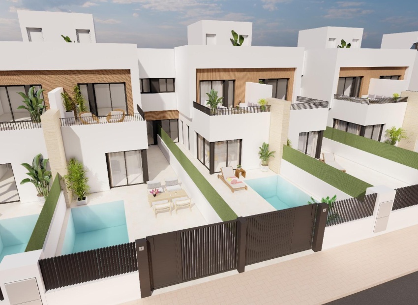 Nieuwbouw Woningen - Villa - Santiago de la Ribera - Mar Menor