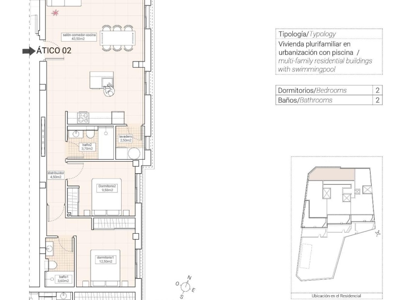 Nouvelle construction - Appartement - Hondón de las Nieves