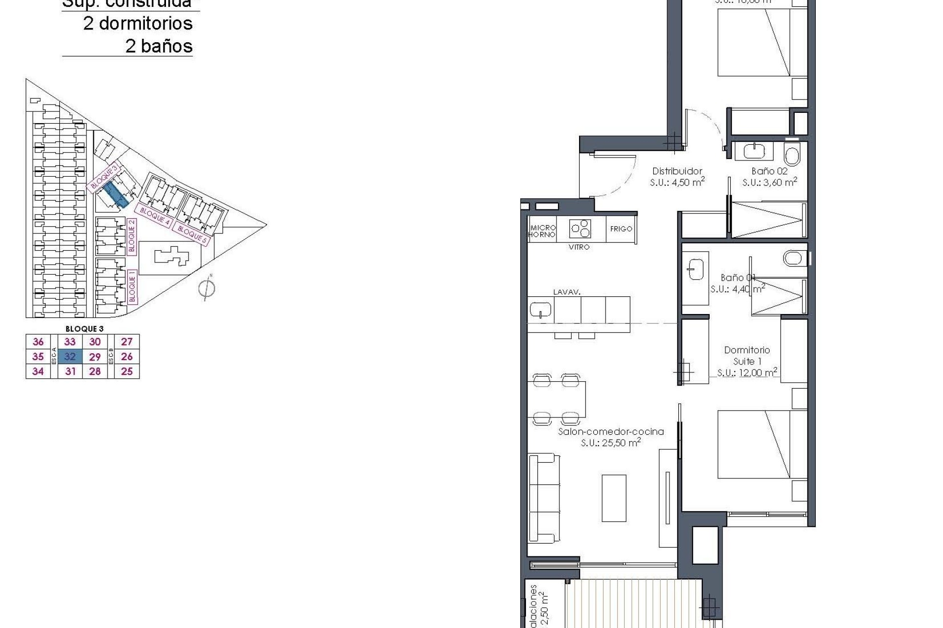 Nouvelle construction - Appartement - Mar Menor - Los Alcazares