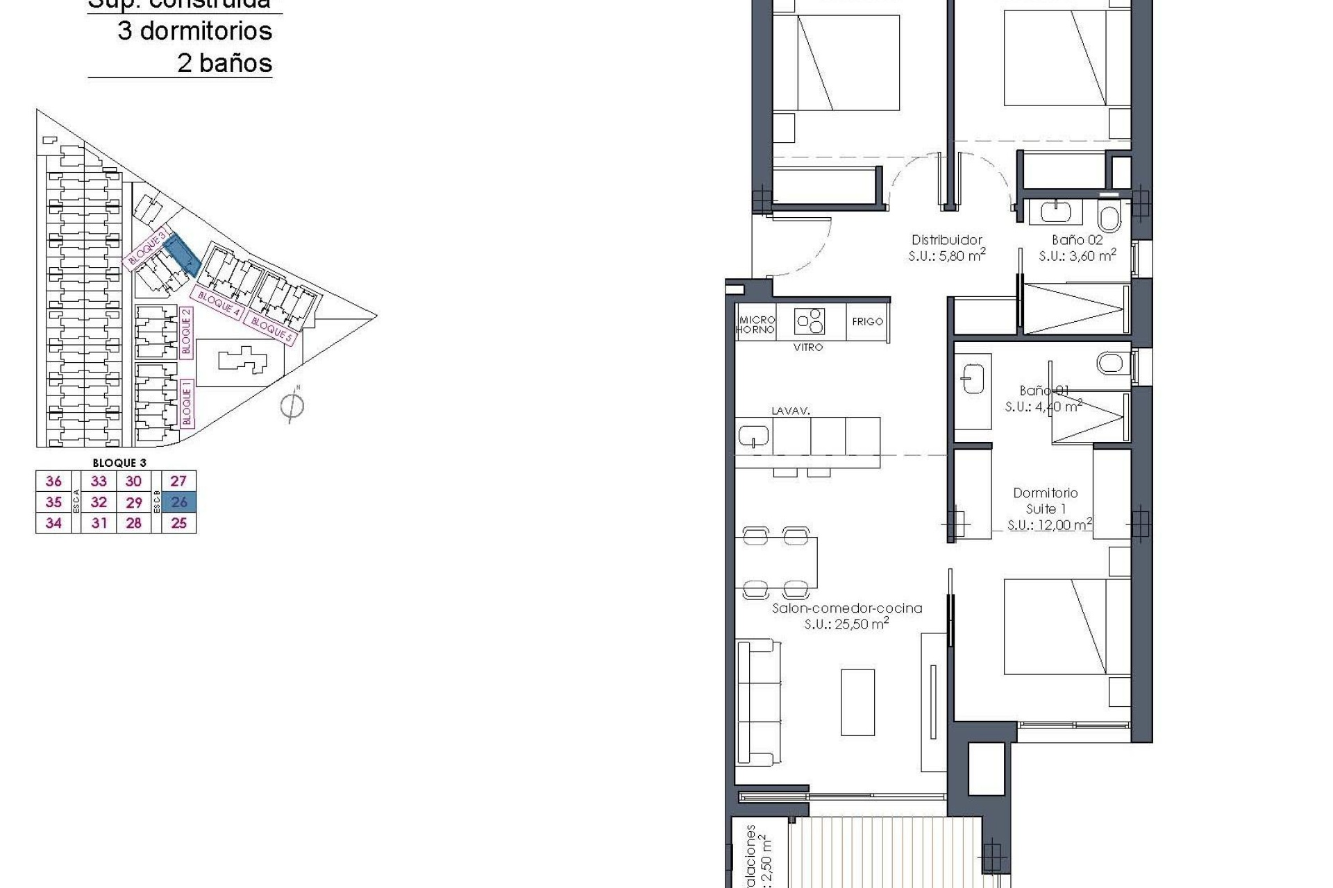 Nouvelle construction - Appartement - Mar Menor - Los Alcazares