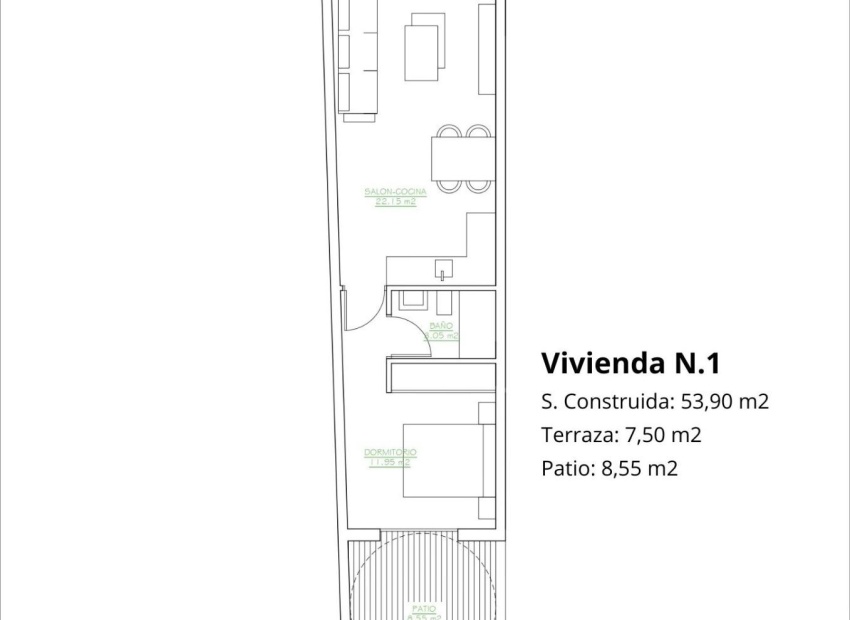 Nouvelle construction - Appartement - San Pedro del Pinatar - Mar Menor