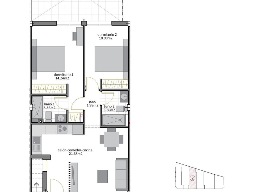 Nouvelle construction - Appartement - San Pedro del Pinatar - Mar Menor