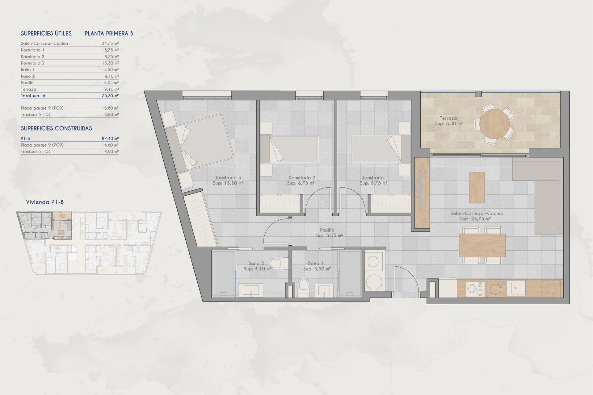 Nouvelle construction - Appartement - San Pedro del Pinatar - Mar Menor