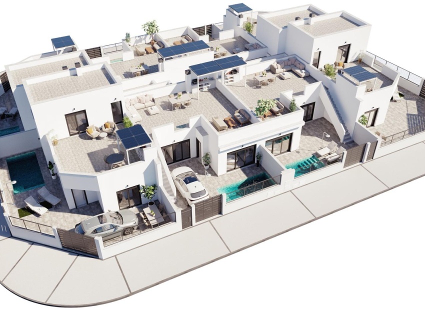 Nouvelle construction - Maison de ville - Torre Pacheco