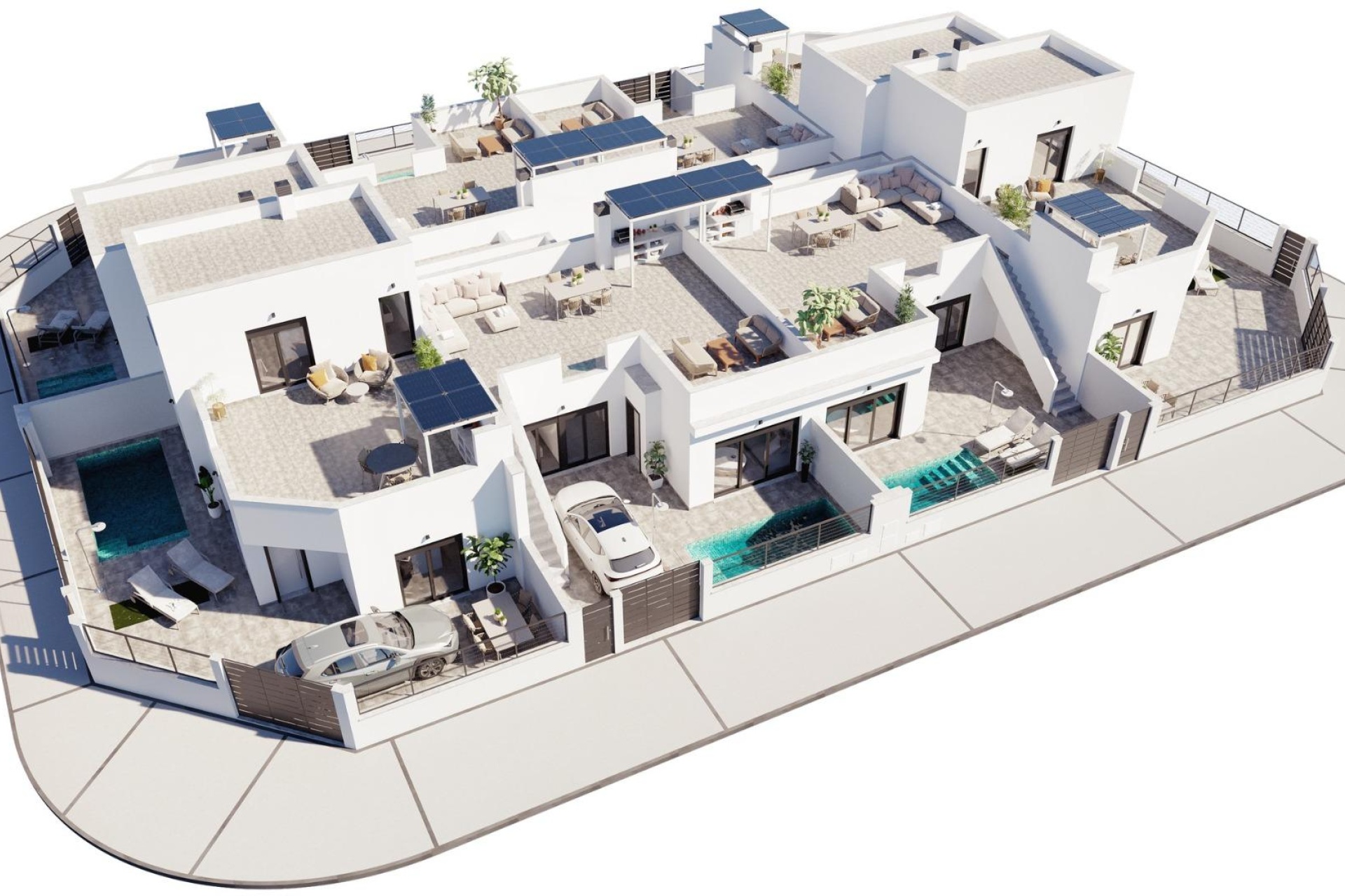 Nouvelle construction - Maison de ville - Torre Pacheco