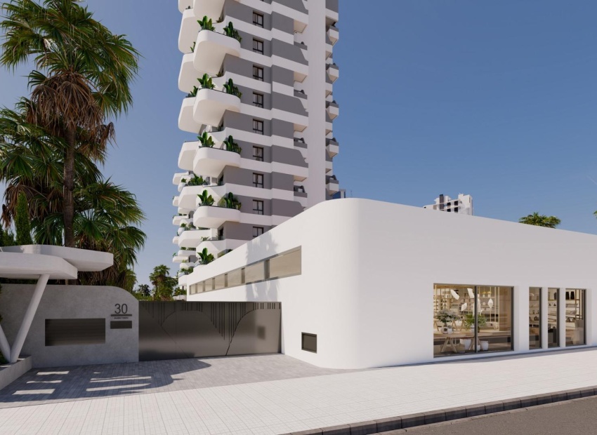 Obra nueva - Apartamento - Calpe