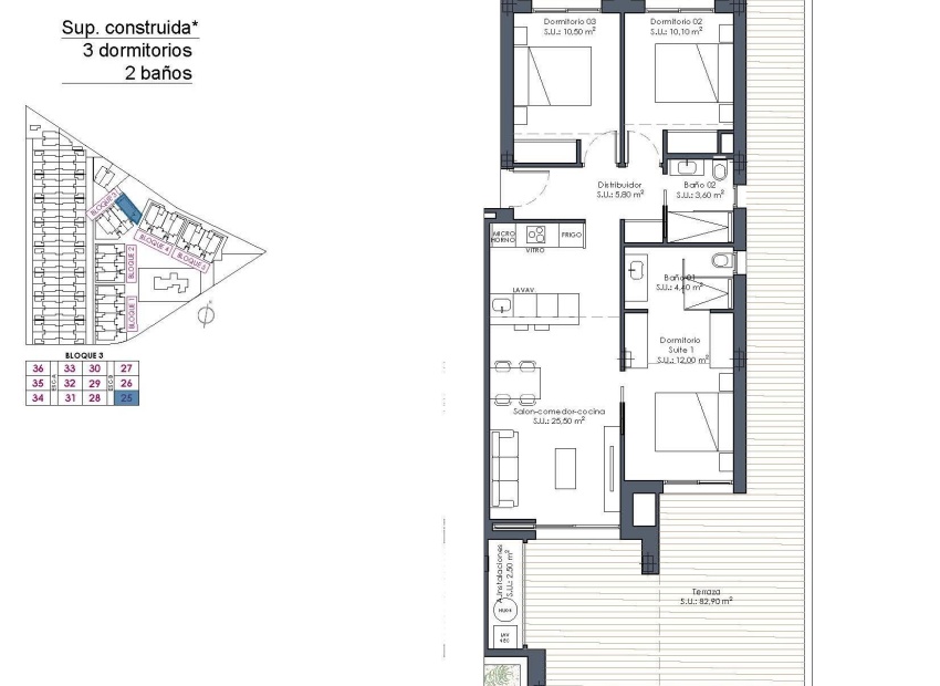 Obra nueva - Apartamento - Mar Menor - Los Alcazares