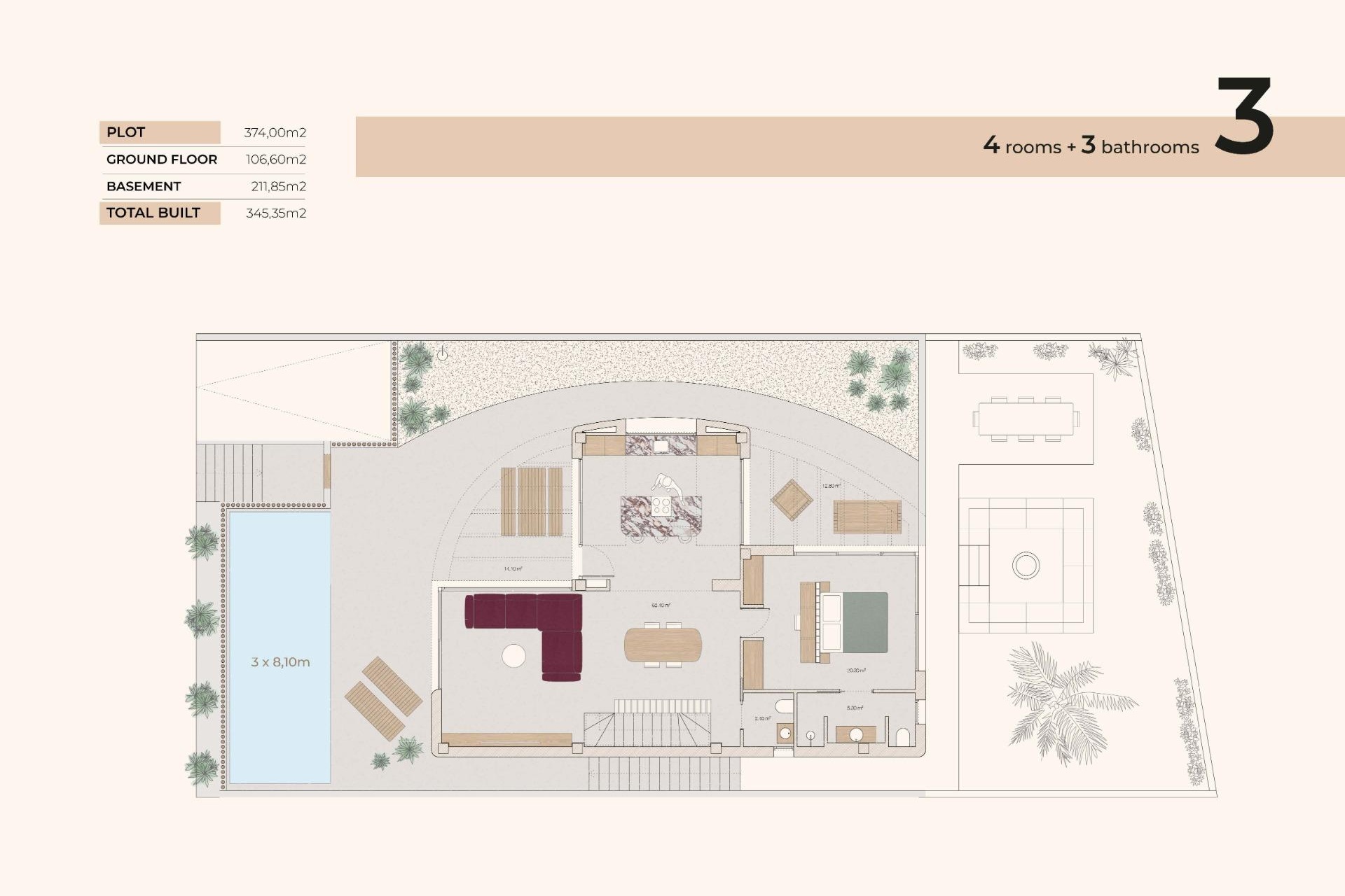 Obra nueva - Villa - Algorfa