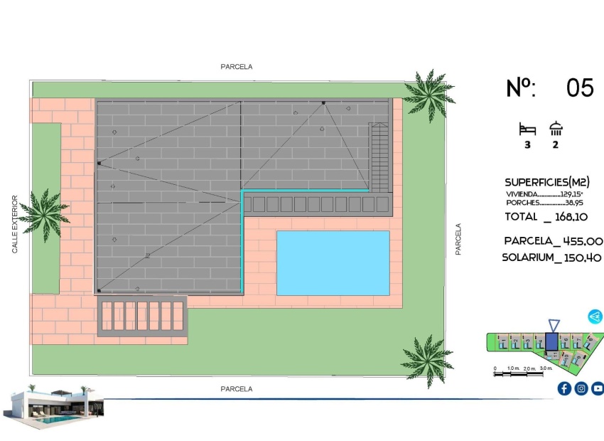 Obra nueva - Villa - Algorfa