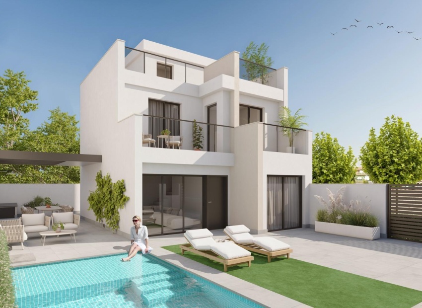 Obra nueva - Villa - Los Alcazares - Mar Menor