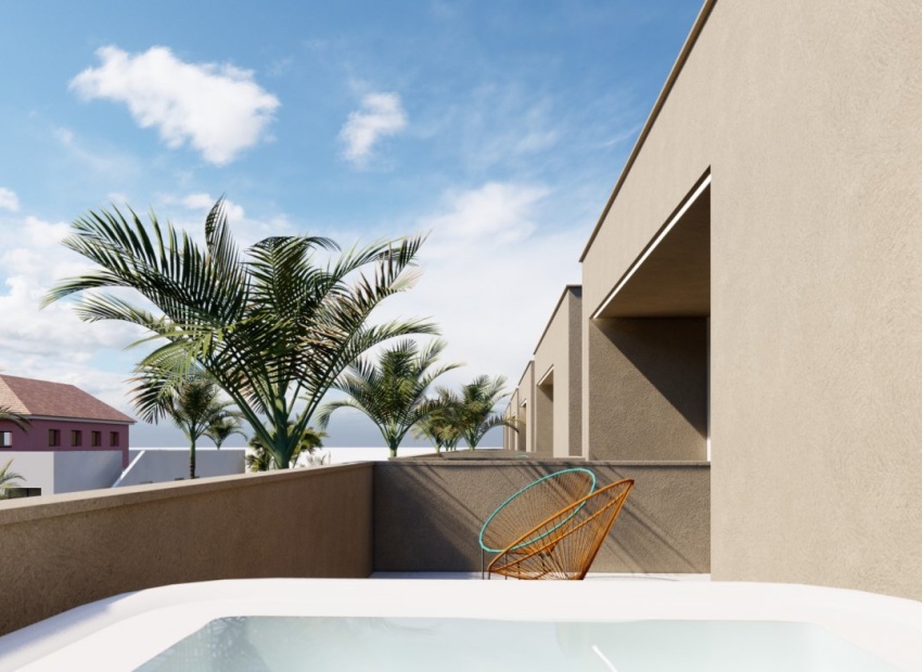 Obra nueva - Villa - Los Urrutias - Mar Menor