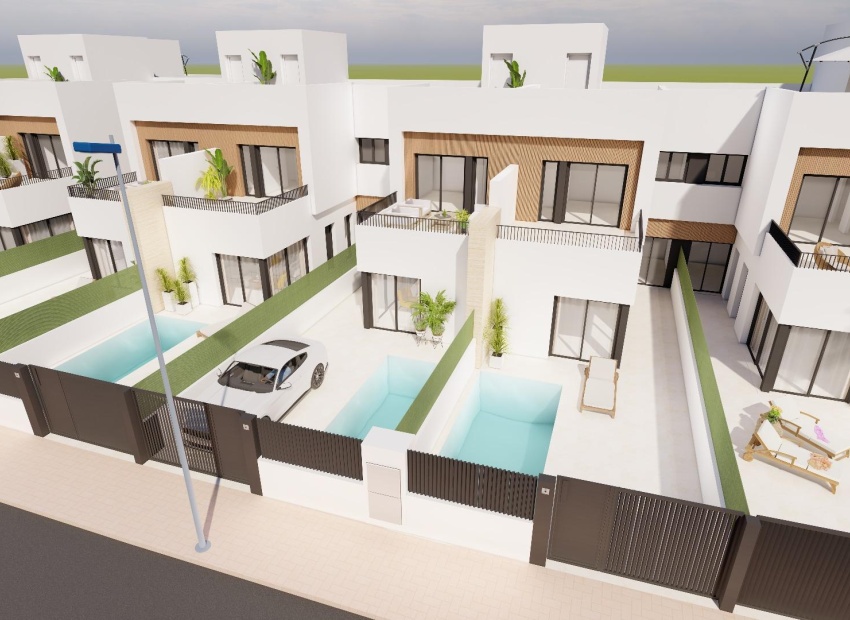 Obra nueva - Villa - Santiago de la Ribera - Mar Menor