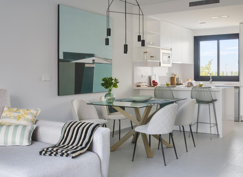 Open woonkamer interieur