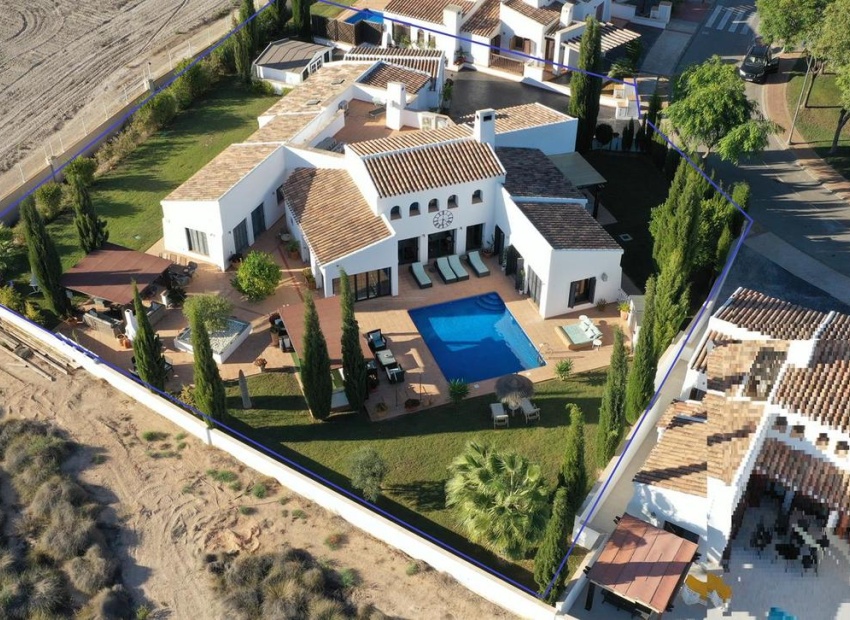 Piscine chauffée jardin villa Murcie