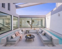 Piscine privée jardin villa luxe Espagne