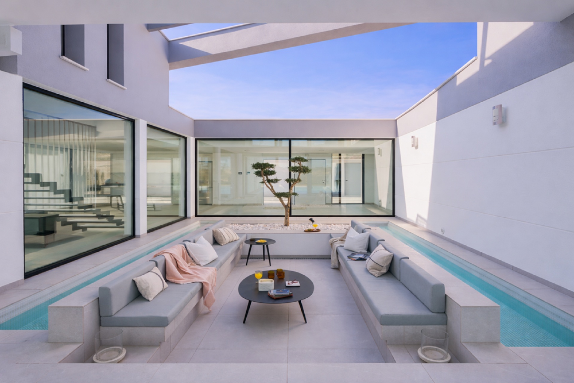 Private pool landscaped garden luxury villa Spain