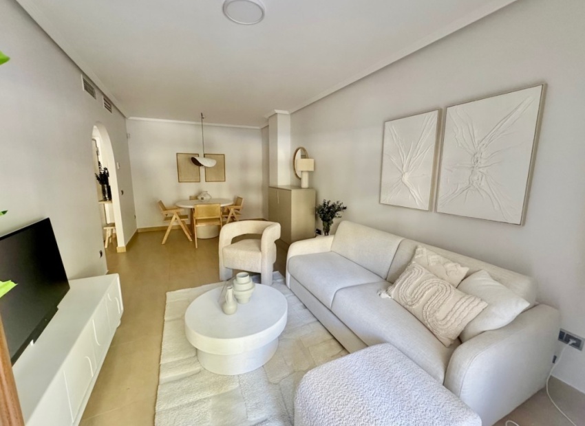 Salon appartement témoin