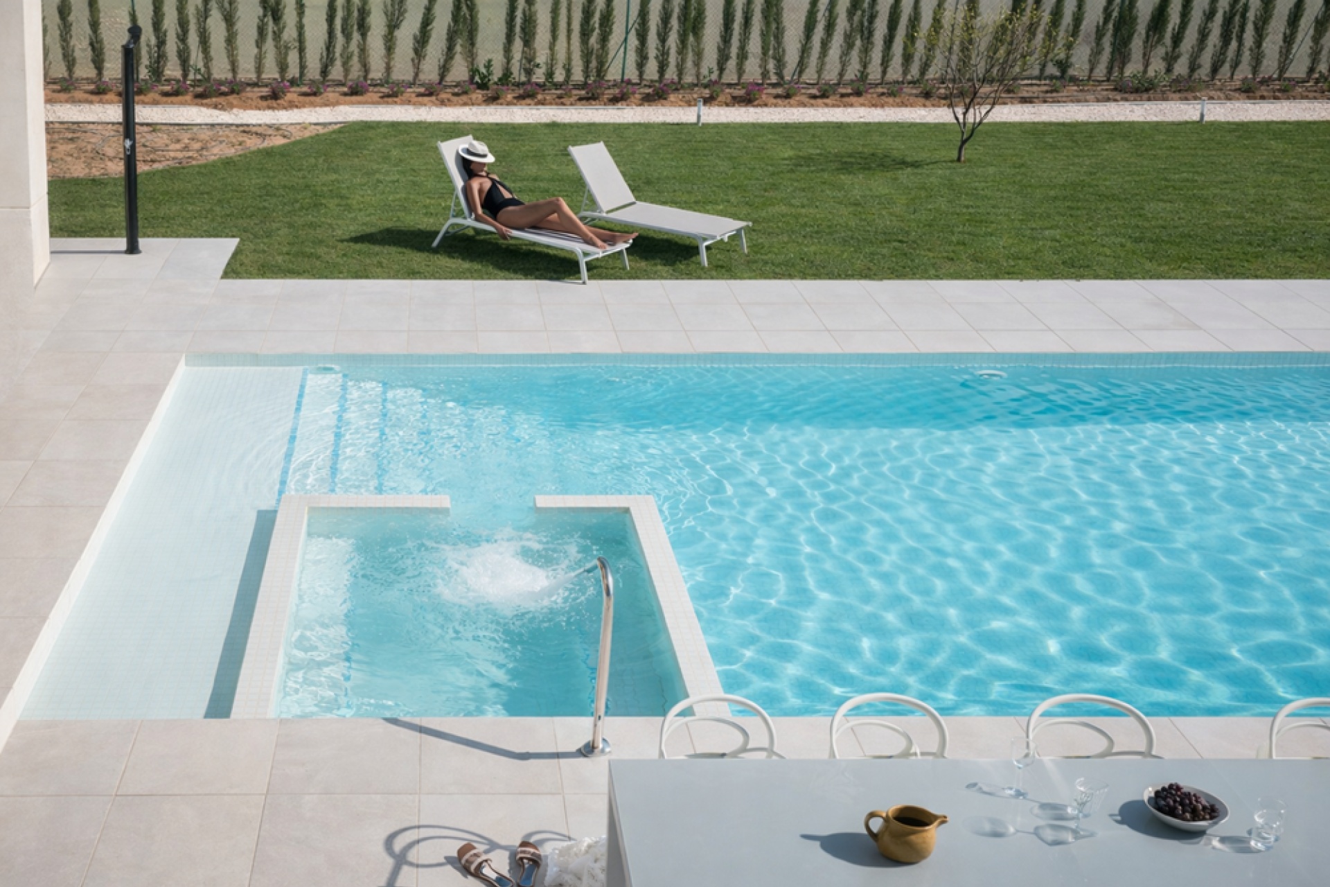 Terrace with golf views Altaona Golf villa