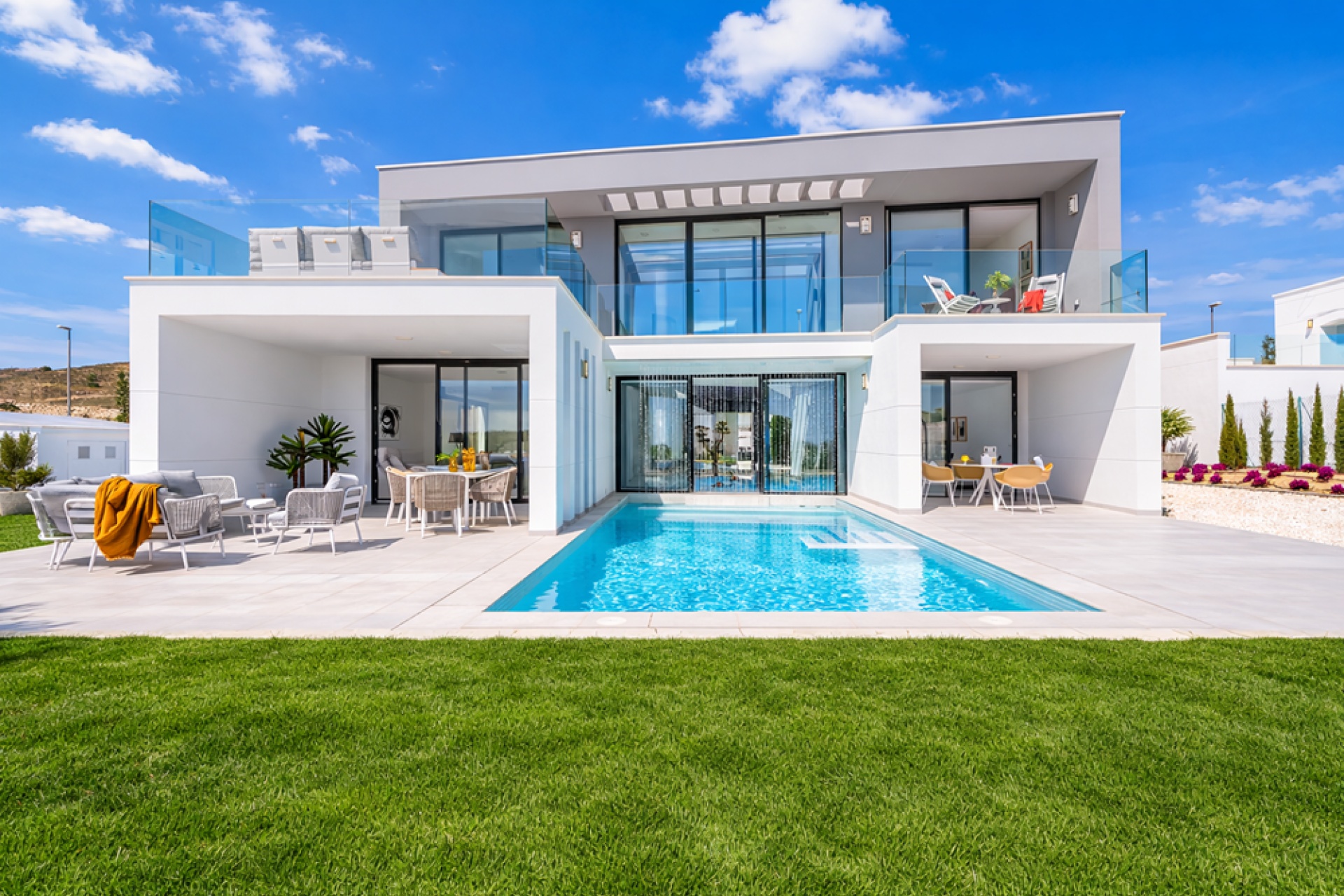 Villa Aqua lujo Altaona Golf con cascada