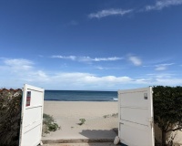 Vue aérienne bord de mer