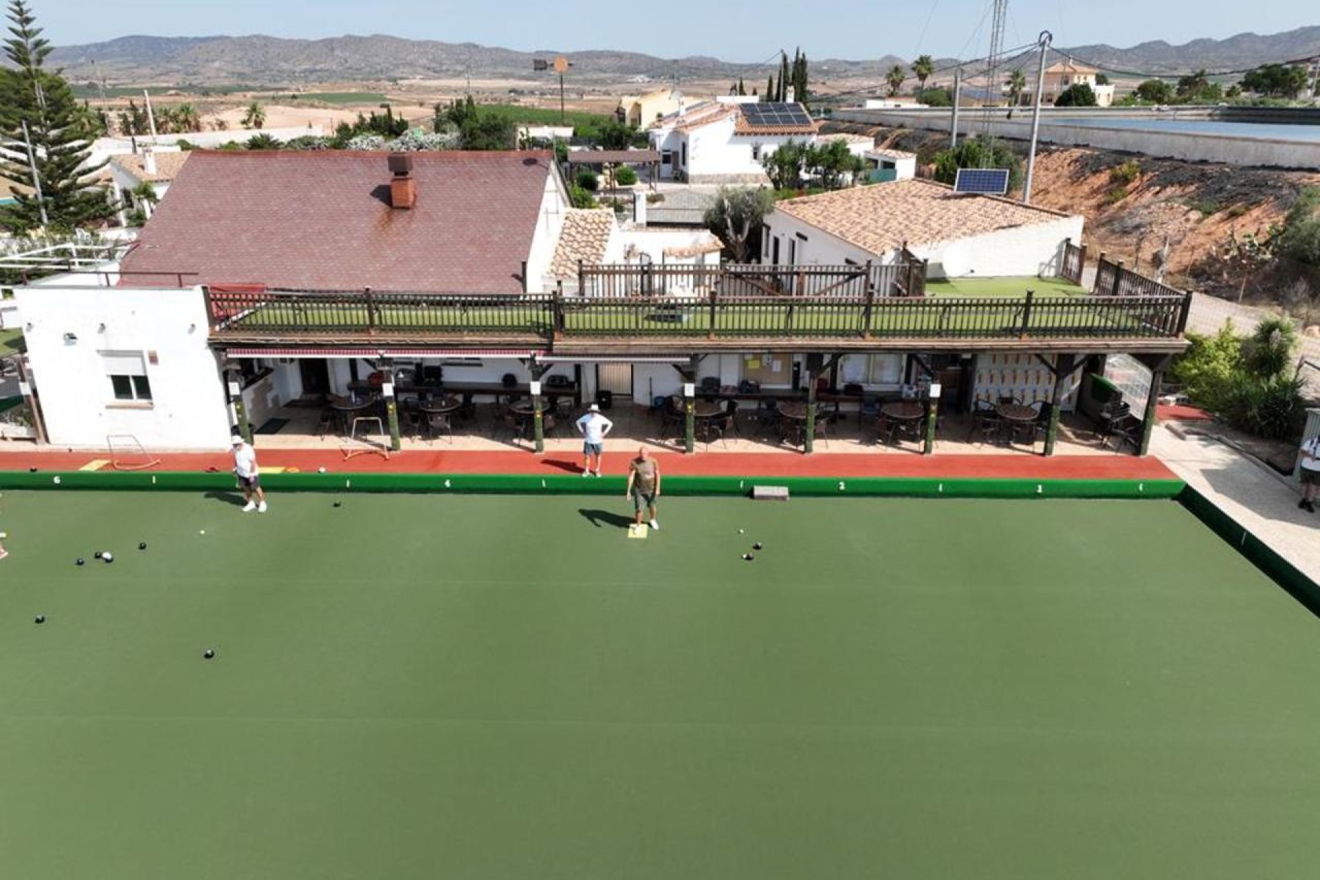 Vue aérienne propriété