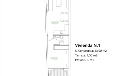 Nieuwbouw Woningen - Apartment - San Pedro del Pinatar