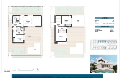 Nieuwbouw Woningen - Villa - Mar Menor - Los Alcazares