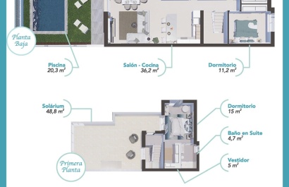 Nieuwbouw Woningen - Villa - Mar Menor - Los Alcazares